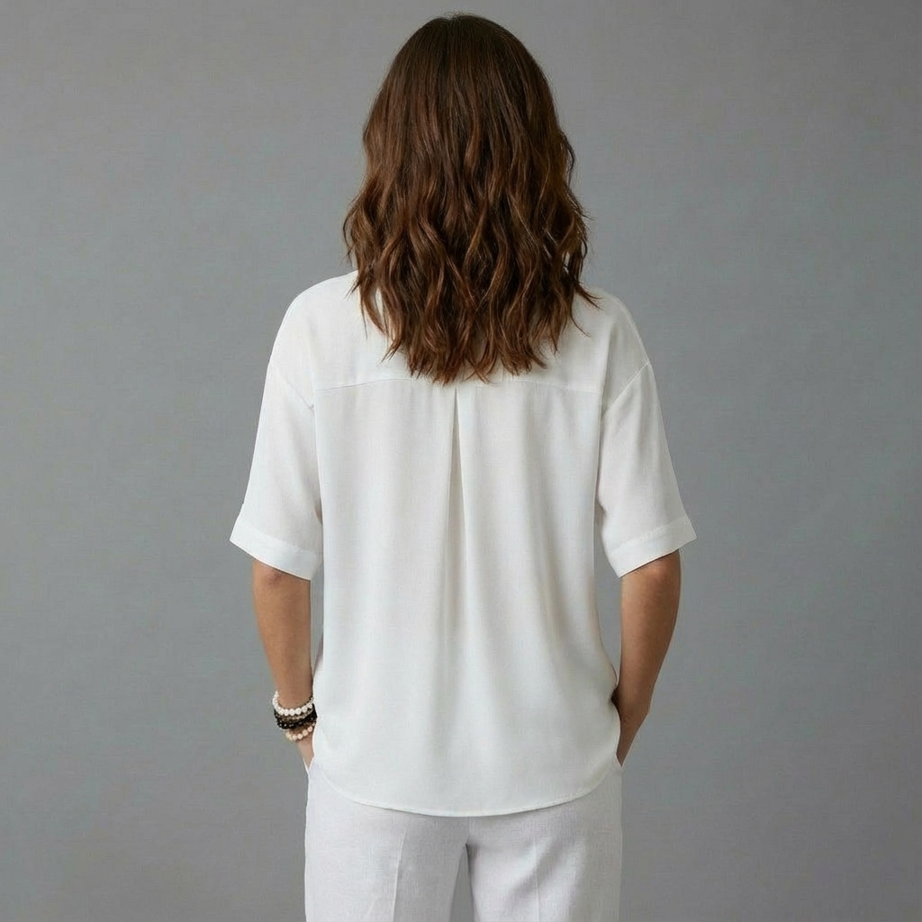Beatrix | Soft and Elegant V-Neck Shirt